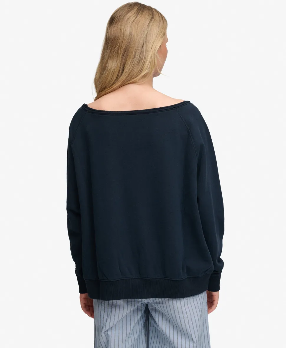 Athletic Essentials Bardot Crew Sweatshirt