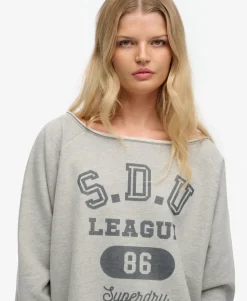 Athletic Essentials Bardot Crew Sweatshirt