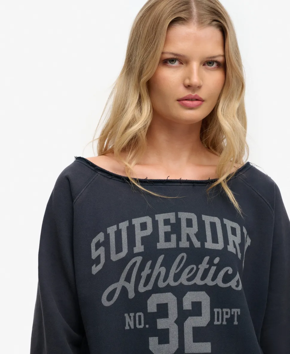 Athletic Essentials Bardot Crew Sweatshirt