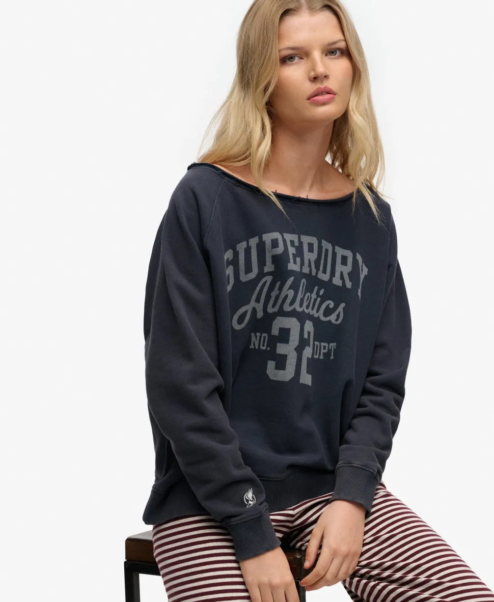 Athletic Essentials Bardot Crew Sweatshirt
