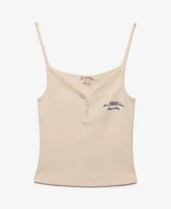 Athletic Essentials Button Down Cami Top