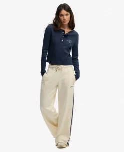 Athletic Essentials Button Down Long Sleeve Top