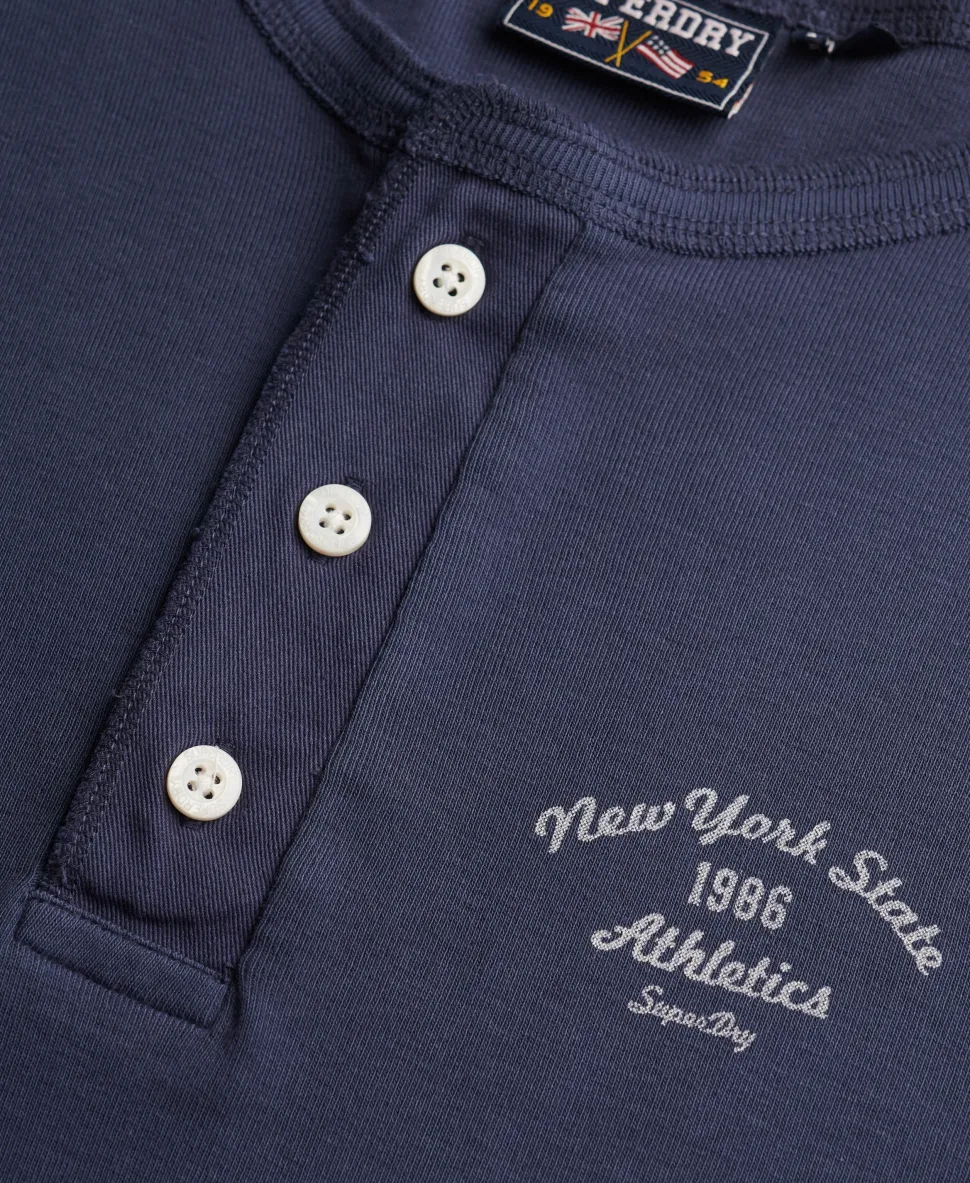 Athletic Essentials Button Down Long Sleeve Top