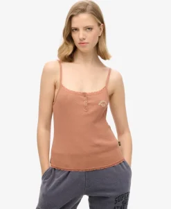 Athletic Essentials Button Down Cami Top