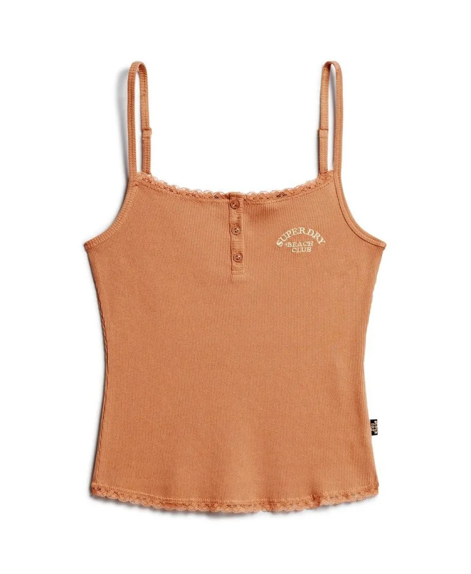 Athletic Essentials Button Down Cami Top