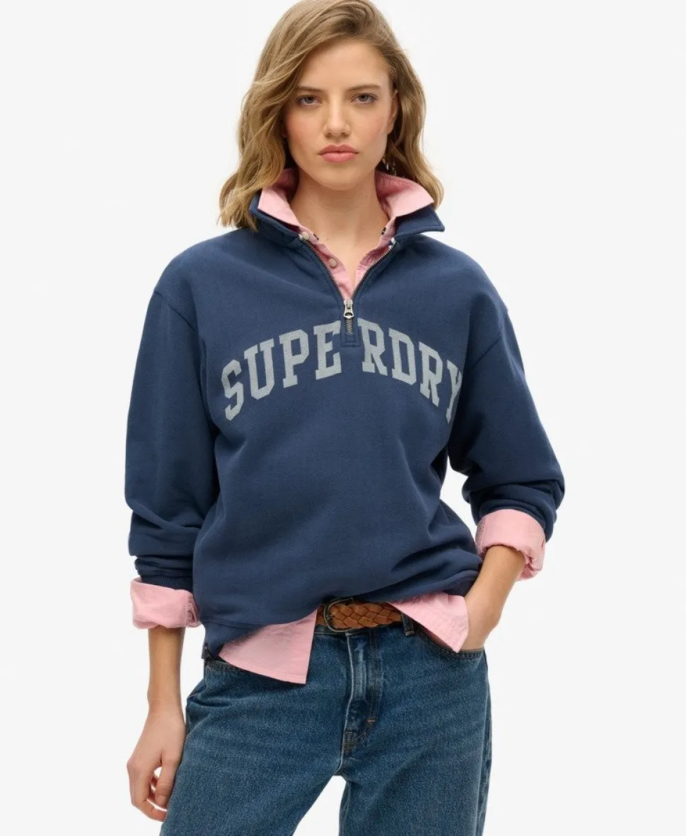 Athletic Essentials Collared Half Zip Sweatshirt