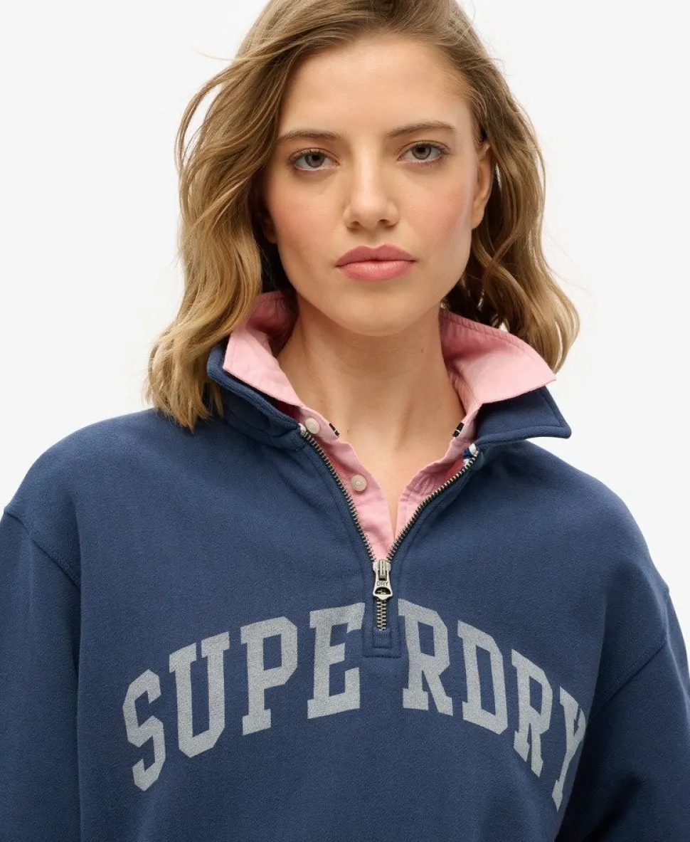 Athletic Essentials Collared Half Zip Sweatshirt