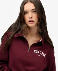 Athletic Essentials Collared Half Zip Sweatshirt