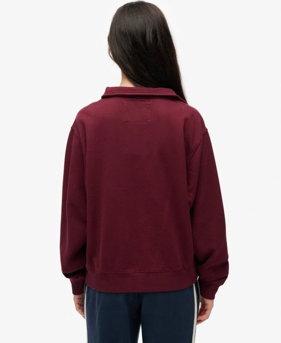 Athletic Essentials Collared Half Zip Sweatshirt