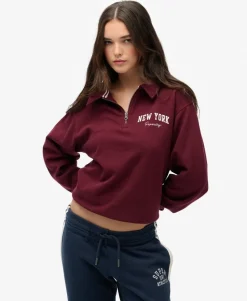 Athletic Essentials Collared Half Zip Sweatshirt