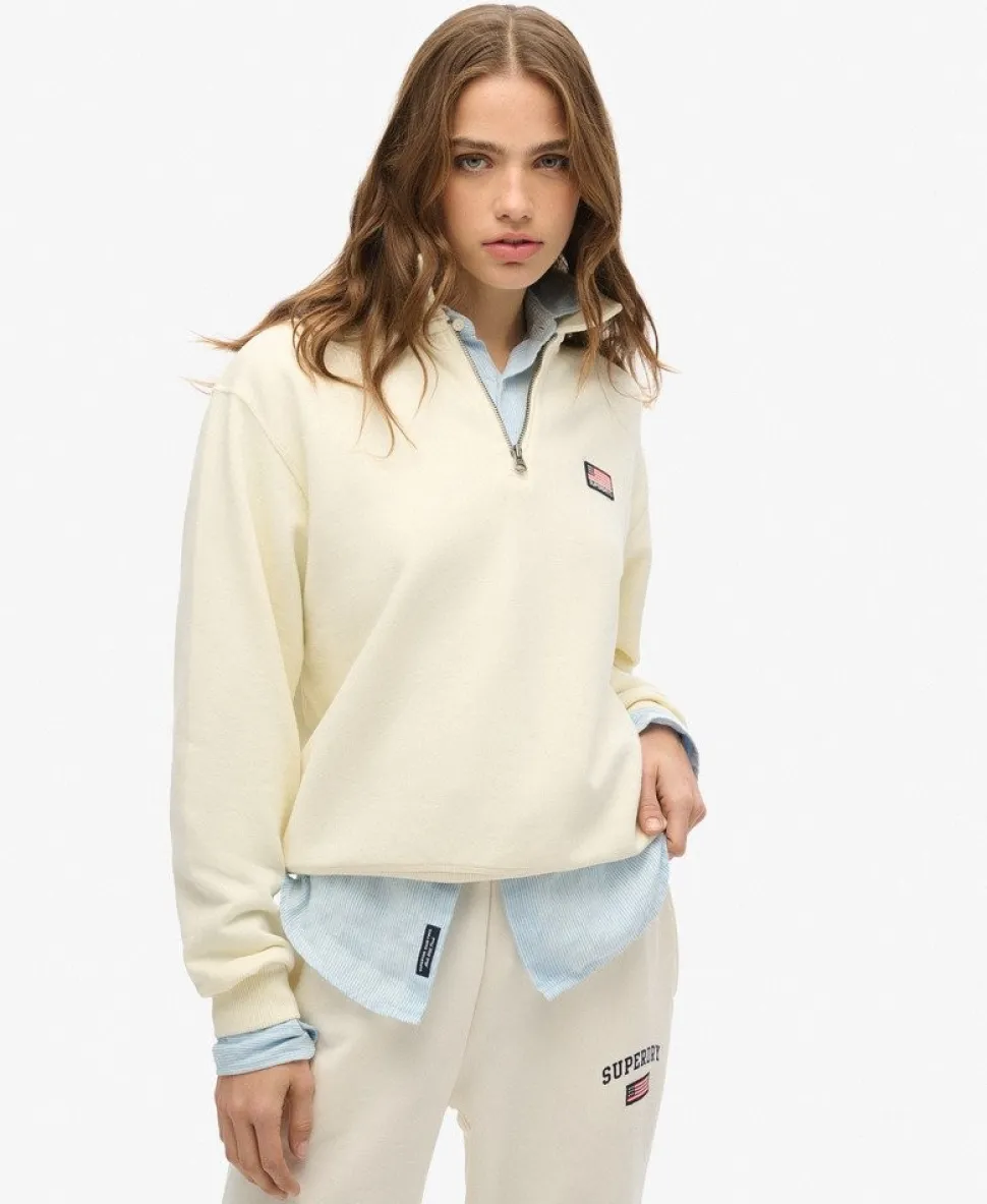 Athletic Essentials Collared Half Zip Sweatshirt