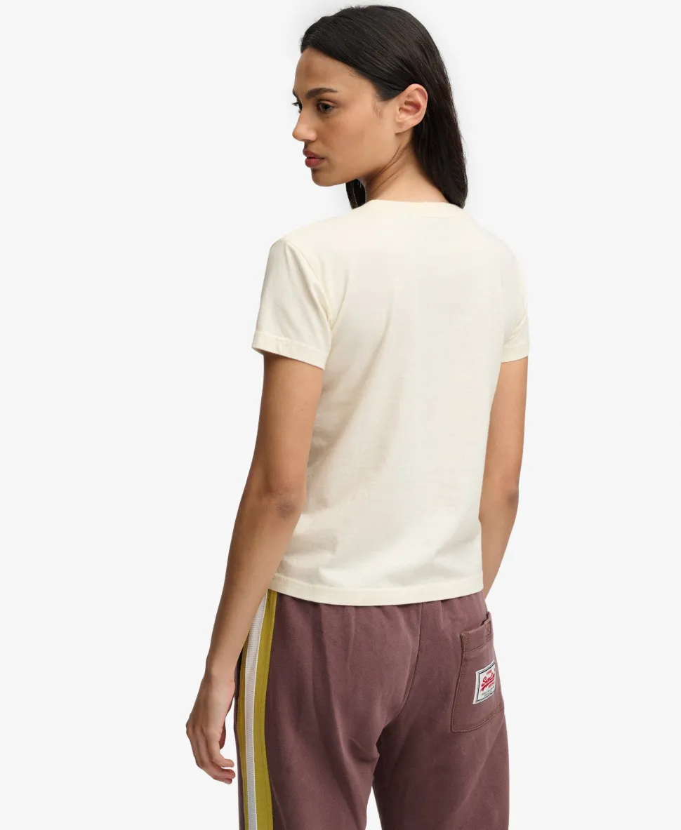 Athletic Essentials Fitted Graphic T-Shirt