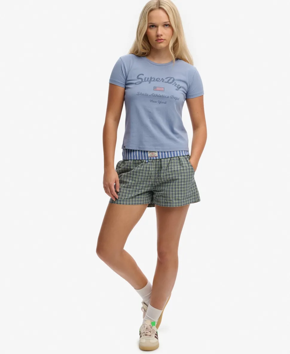 Athletic Essentials Fitted Graphic T-Shirt