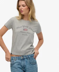 Athletic Essentials Fitted Graphic T-Shirt