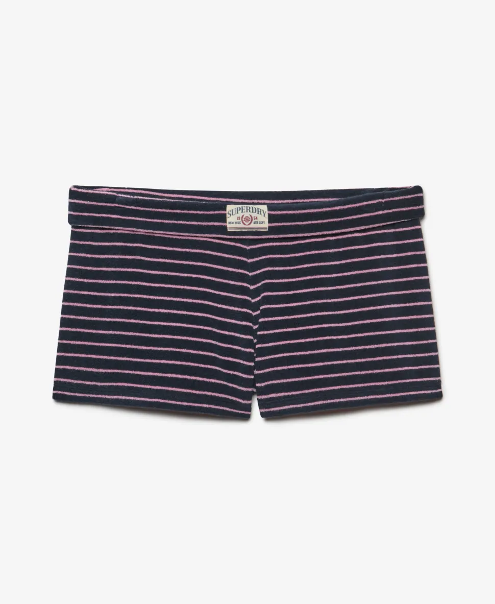 Athletic Essentials Fold Over Towelling Shorts