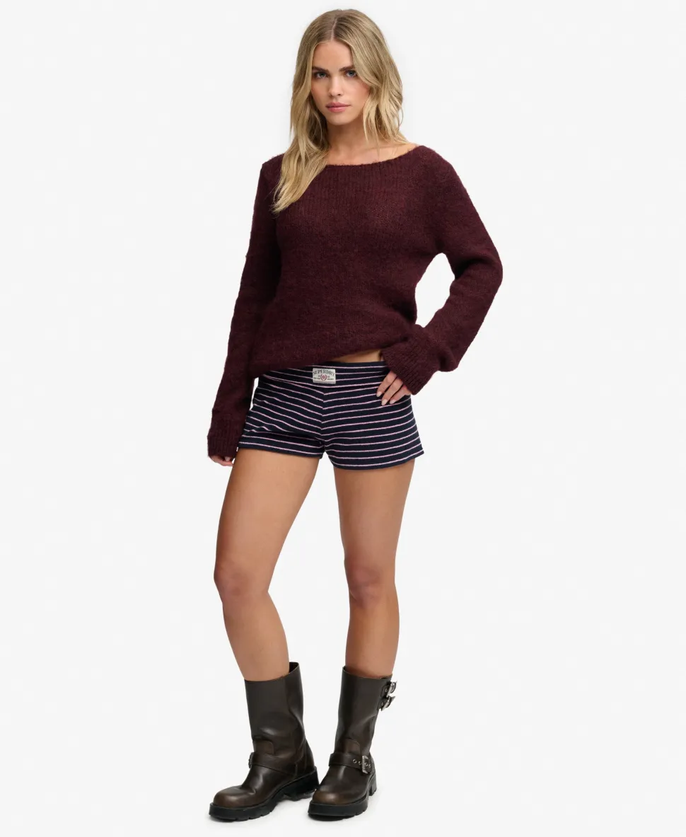 Athletic Essentials Fold Over Towelling Shorts