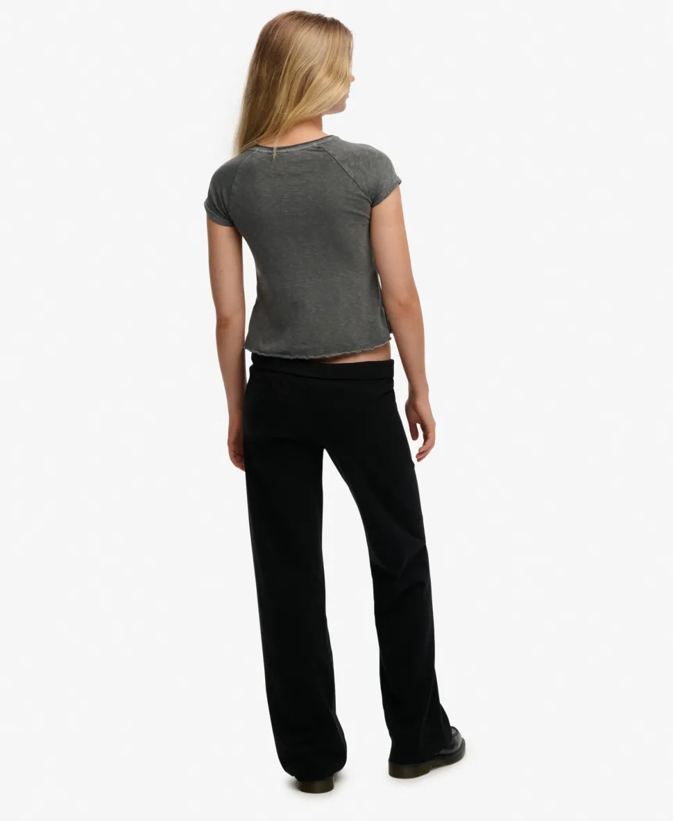 Athletic Essentials Fold Over Joggers