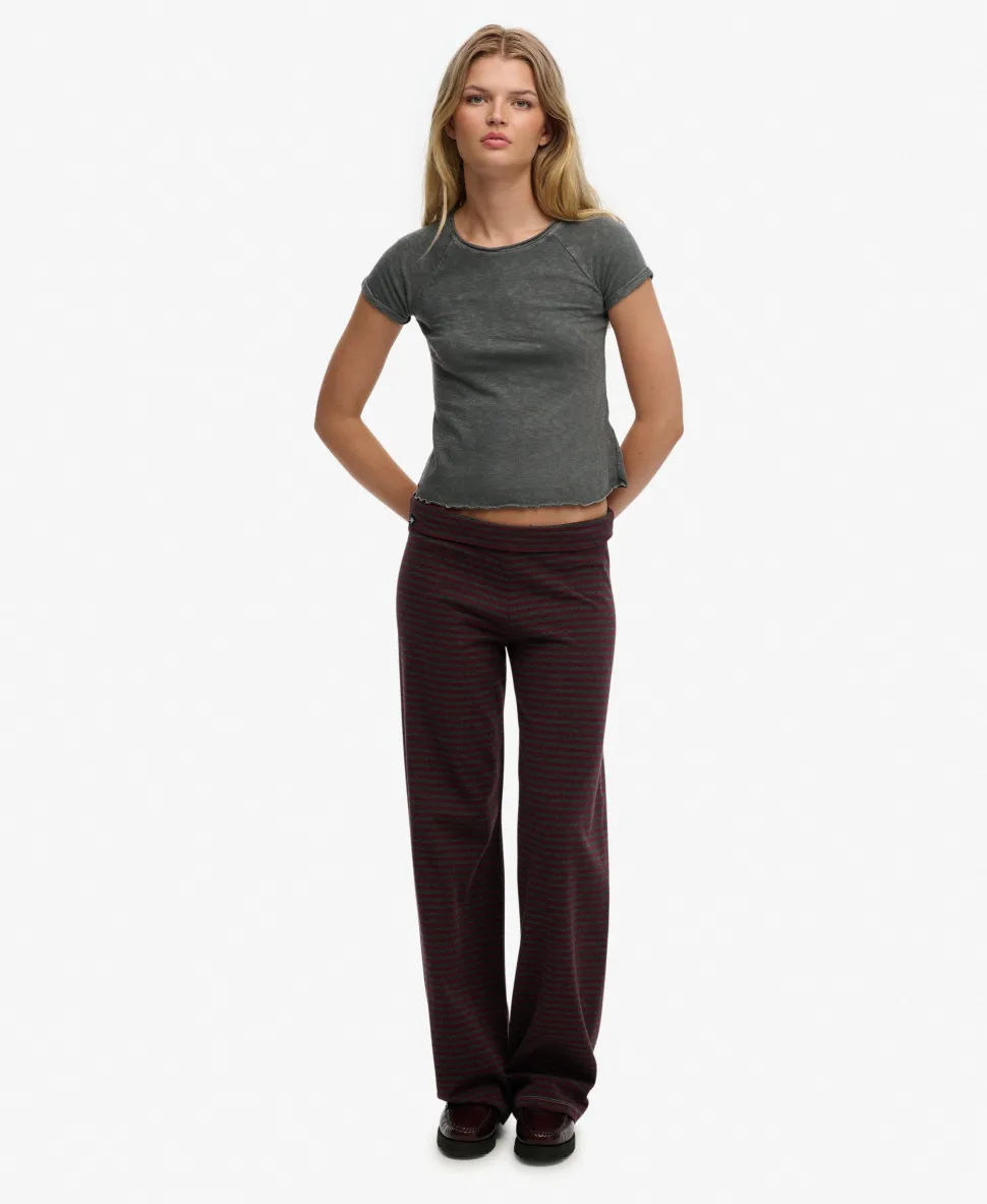Athletic Essentials Fold Over Joggers
