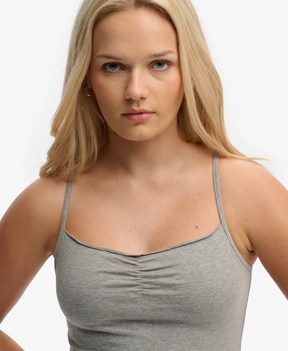 Athletic Essentials Gathered Cami Top