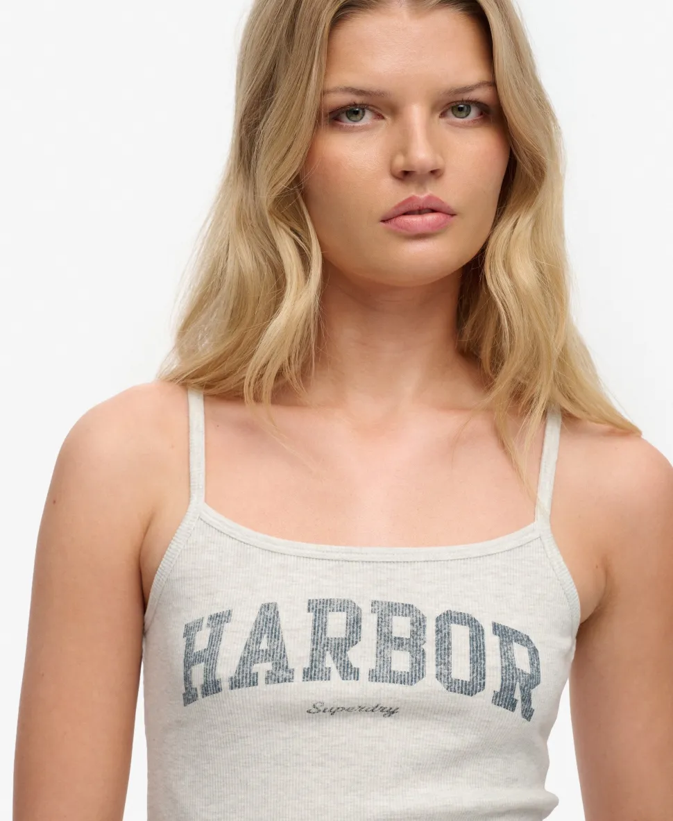 Athletic Essentials Graphic Print Cami Top