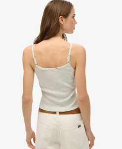 Athletic Essentials Graphic Button Cami