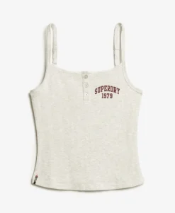 Athletic Essentials Graphic Button Cami