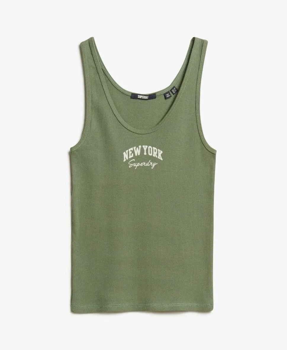 Athletic Essentials Graphic Vest Top