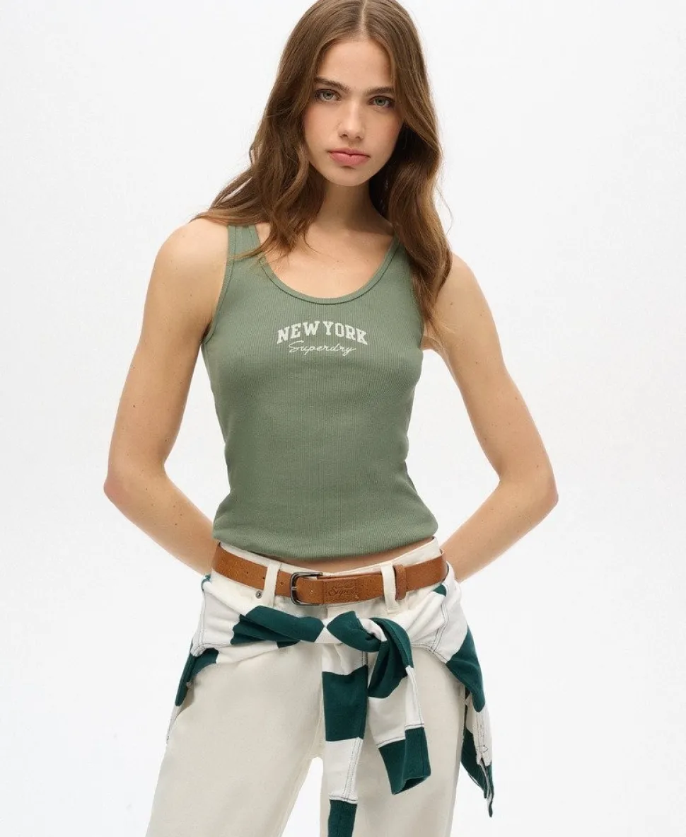 Athletic Essentials Graphic Vest Top