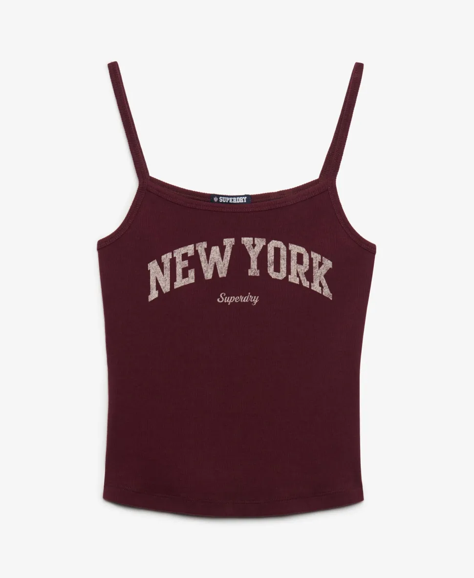 Athletic Essentials Graphic Print Cami Top