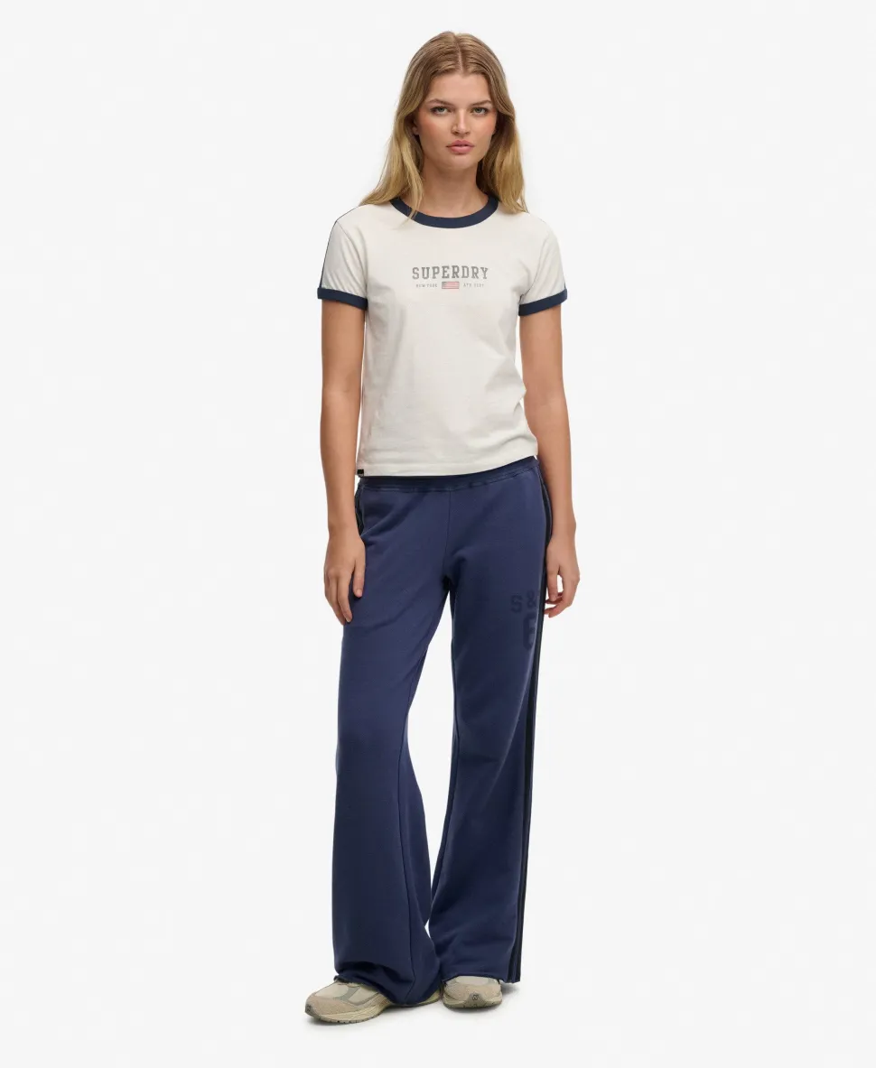 Athletic Essentials Graphic Ringer T-Shirt