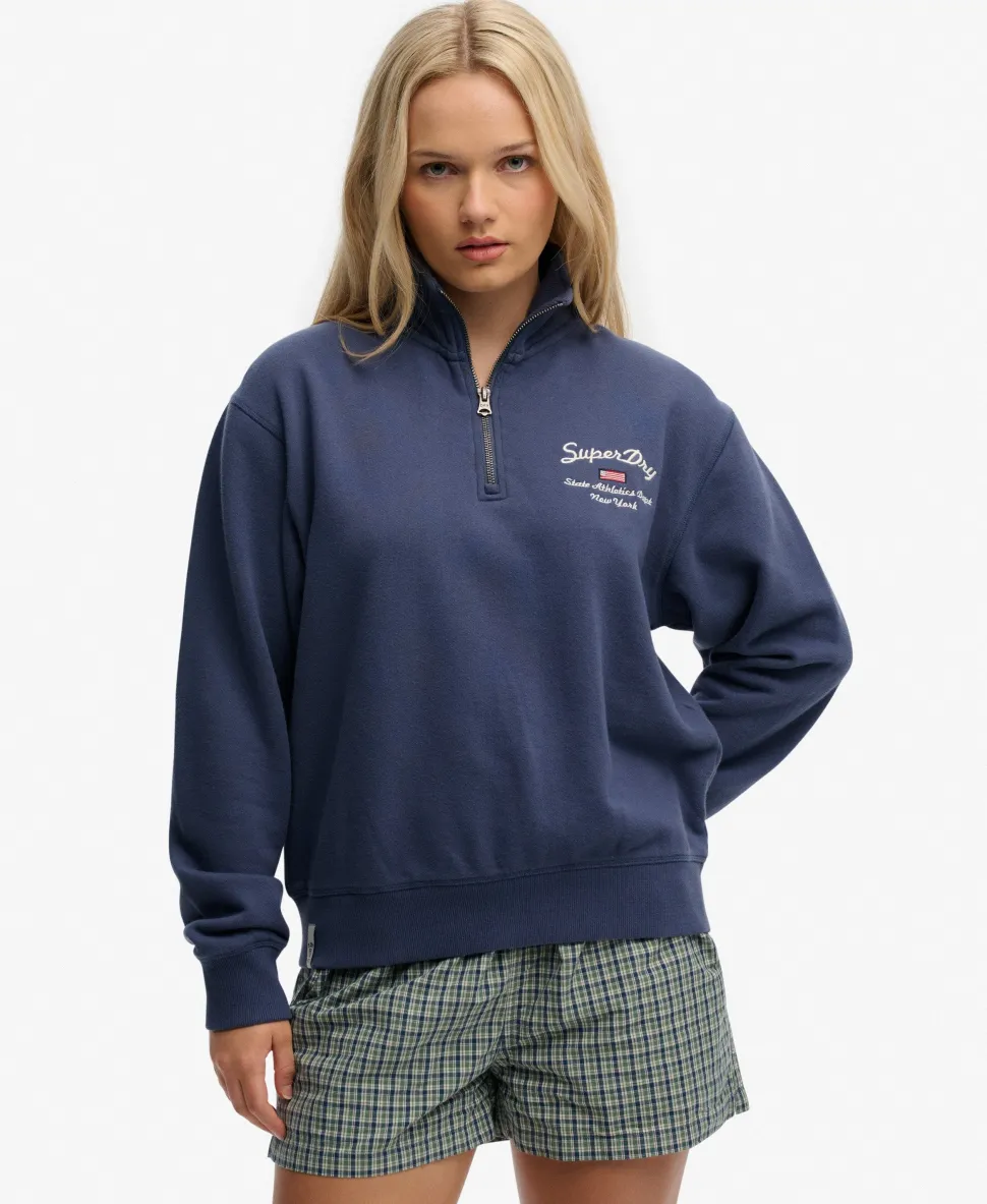 Athletic Essentials Graphic Half Zip Sweatshirt