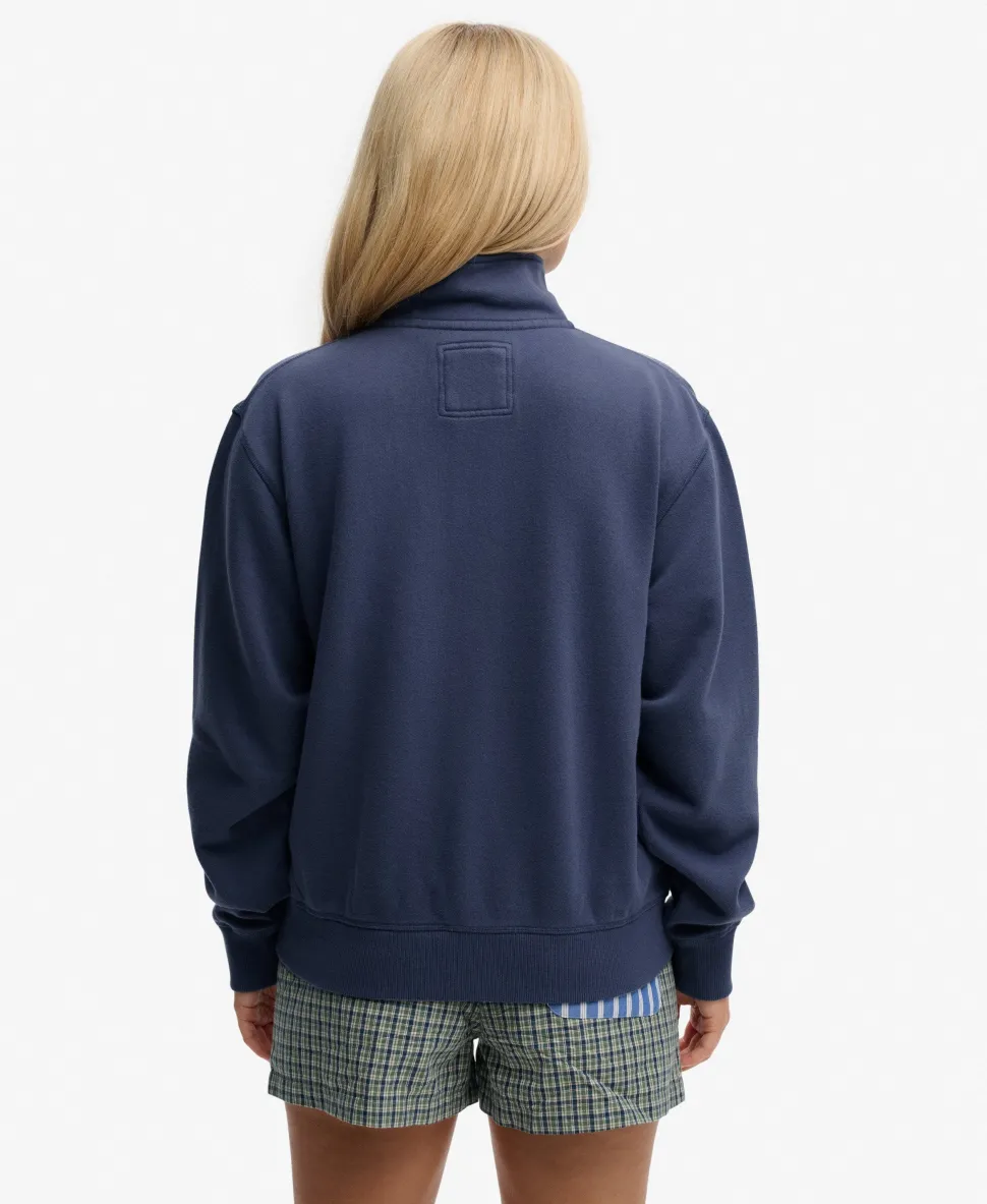 Athletic Essentials Graphic Half Zip Sweatshirt