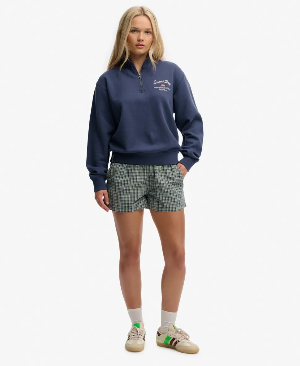 Athletic Essentials Graphic Half Zip Sweatshirt