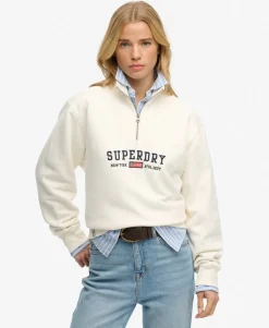 Athletic Essentials Graphic Half Zip Sweatshirt