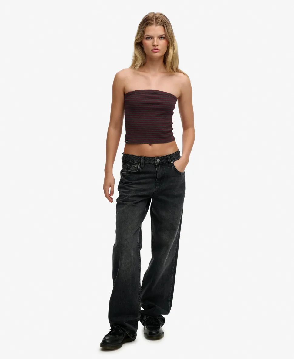 Athletic Essentials Jersey Bandeau Top