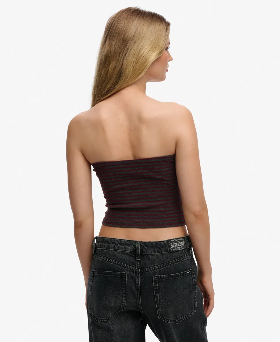 Athletic Essentials Jersey Bandeau Top