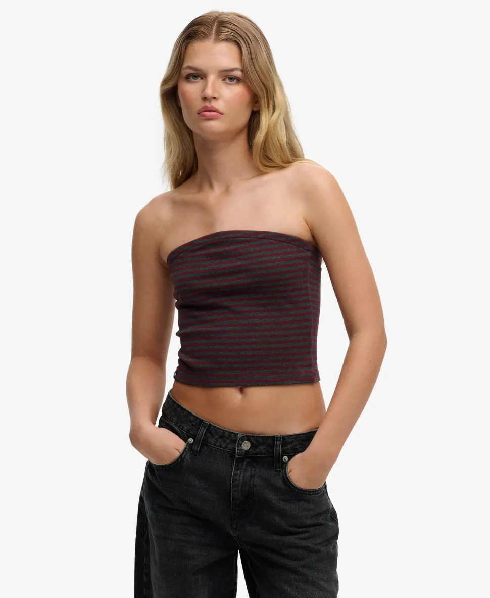 Athletic Essentials Jersey Bandeau Top
