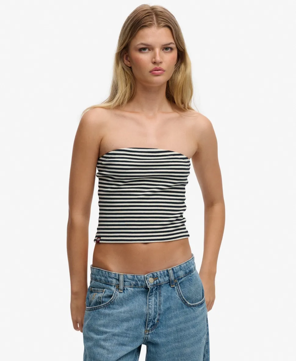 Athletic Essentials Jersey Bandeau Top