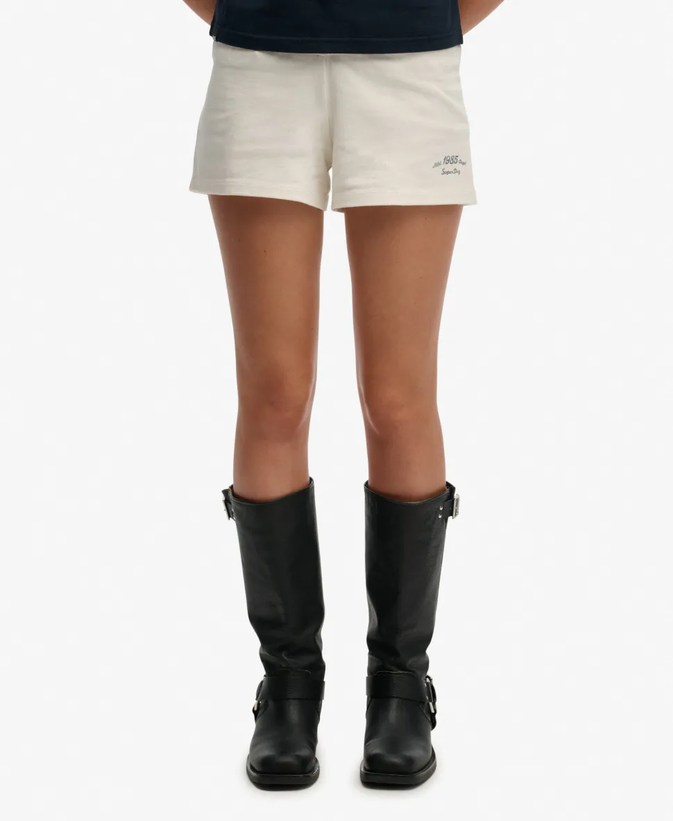 Athletic Essentials Jersey Script Shorts