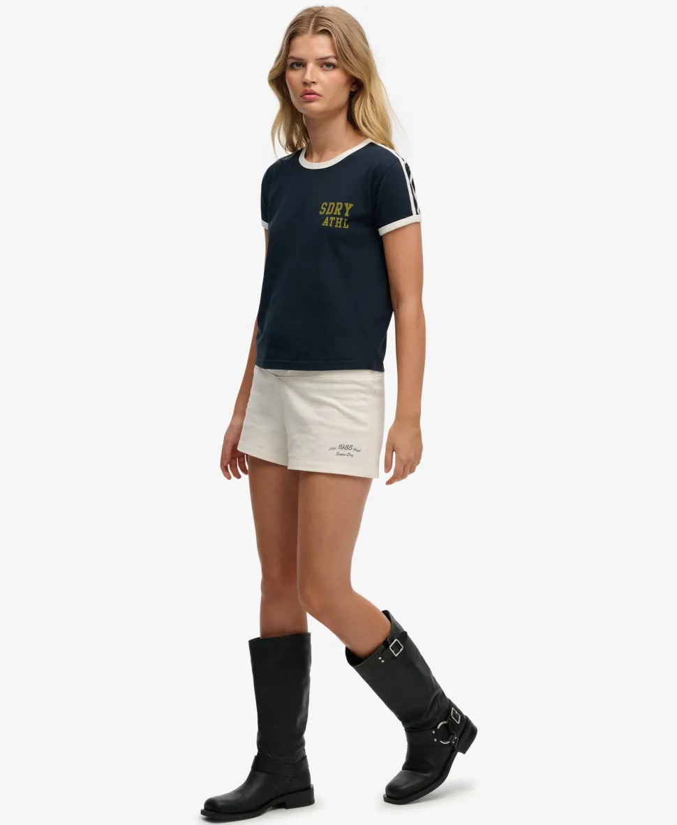 Athletic Essentials Jersey Script Shorts