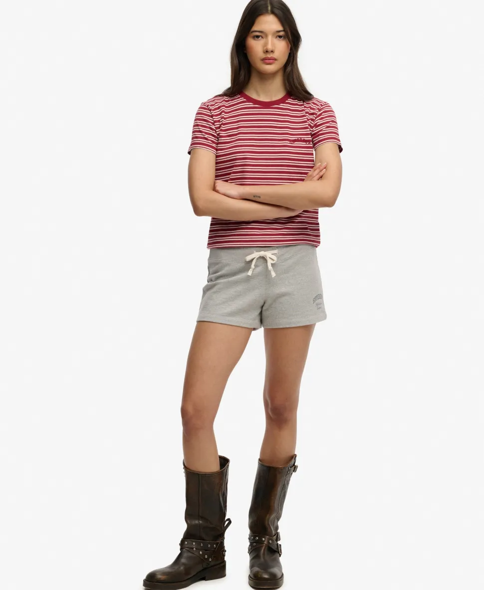 Athletic Essentials Jersey Script Shorts