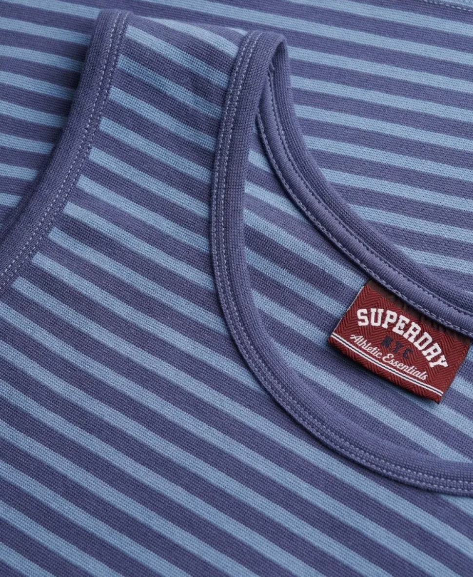 Athletic Essentials Jersey Stripe Tank Top