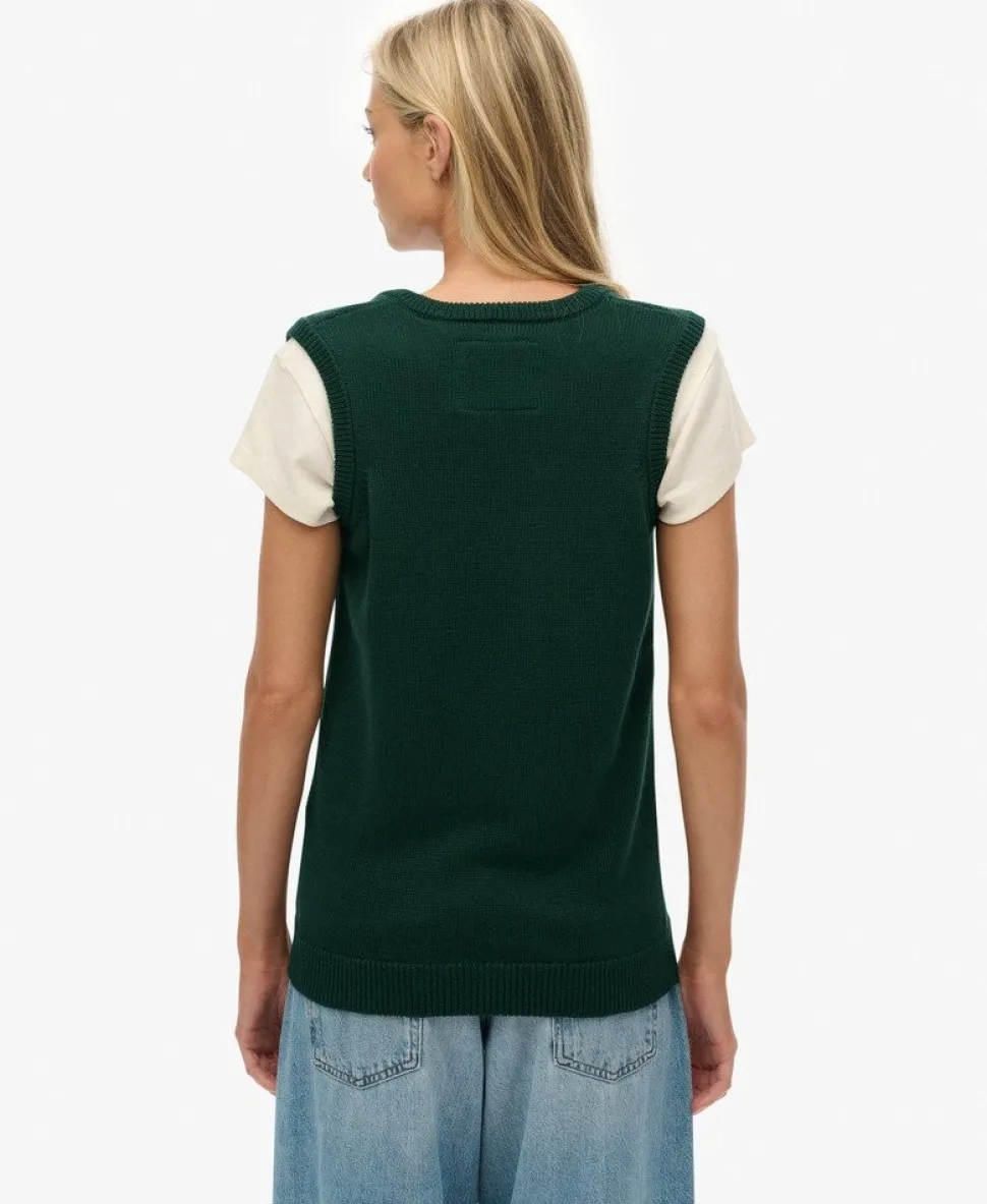 Athletic Essentials Knitted Tank Top
