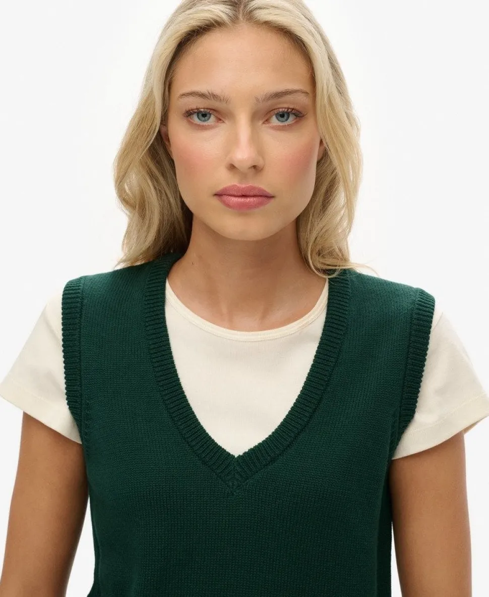 Athletic Essentials Knitted Tank Top