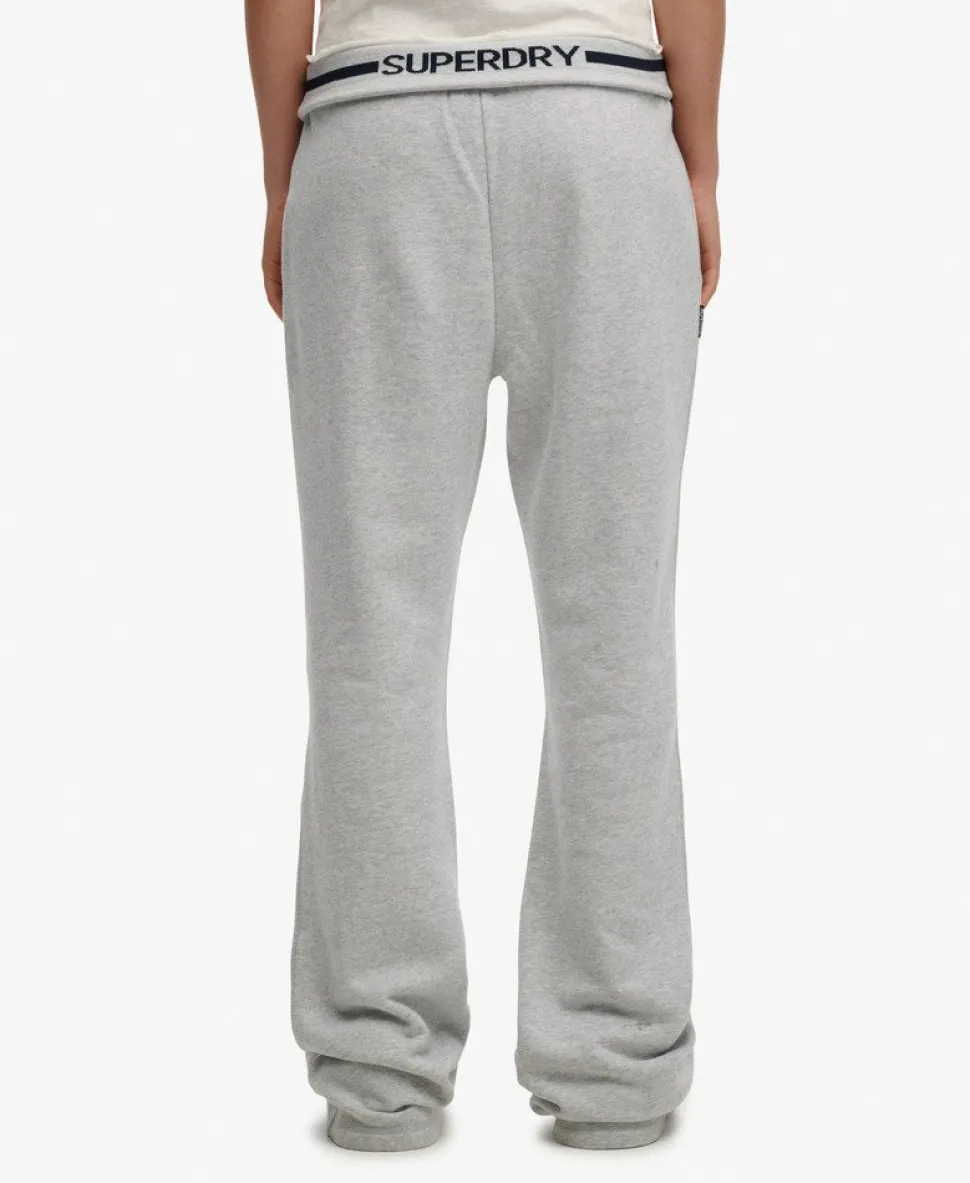 Athletic Essentials Logo Low Rise Flare Jogger