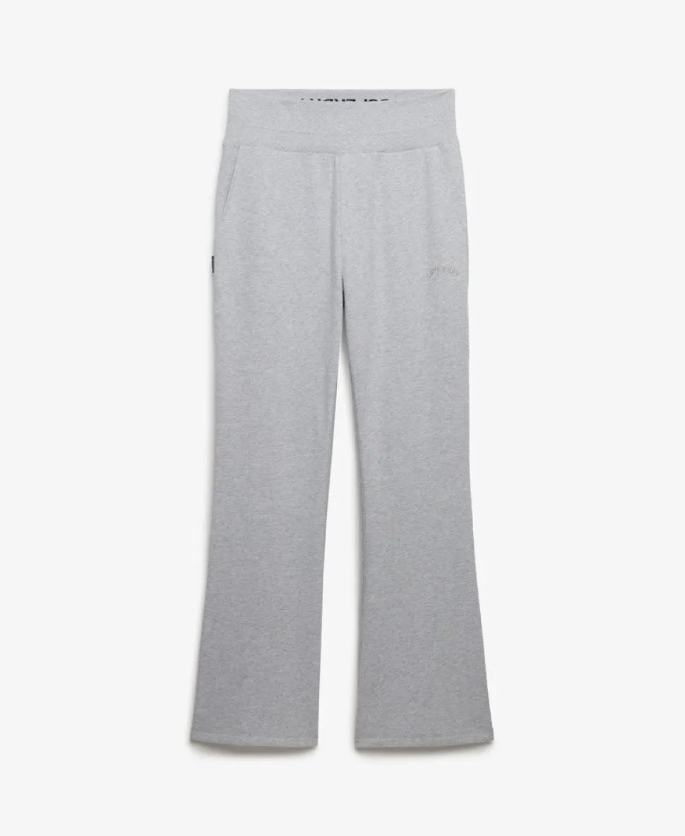 Athletic Essentials Logo Low Rise Flare Jogger