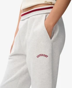 Athletic Essentials Logo Low Rise Flare Jogger