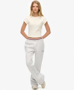 Athletic Essentials Logo Low Rise Flare Jogger