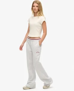 Athletic Essentials Logo Low Rise Flare Jogger