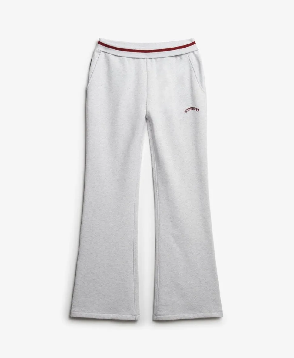 Athletic Essentials Logo Low Rise Flare Jogger